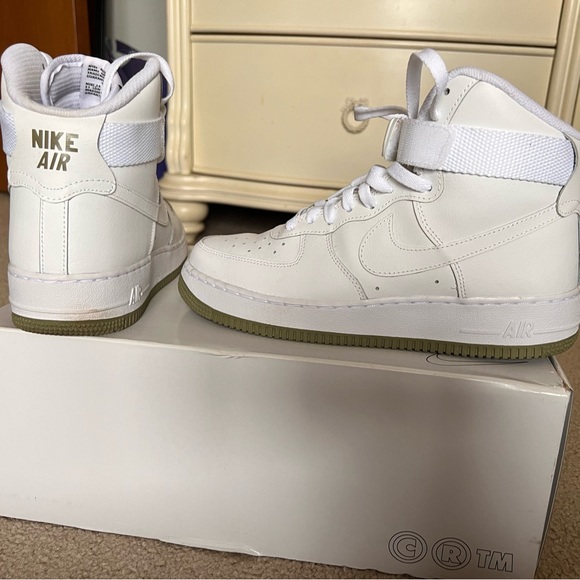 Custom Women’s Nike Air Force Ones High Tops Sz 8.5 - Picture 5 of 7